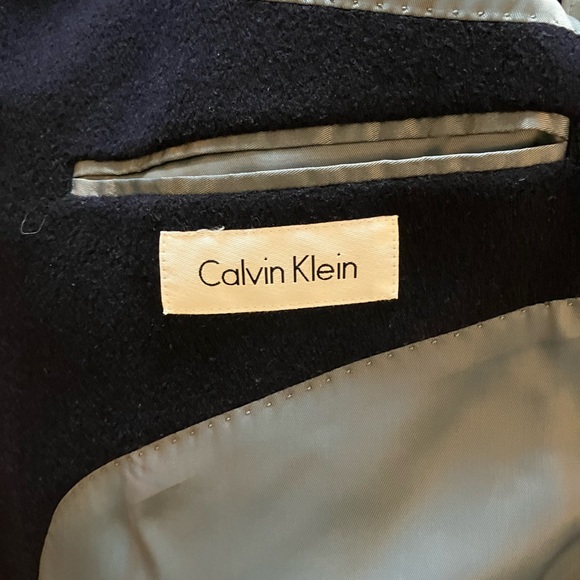 Calvin Klein Wool Topcoat - Picture 3 of 3